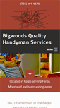 Mobile Screenshot of bigwoodshandyman.com